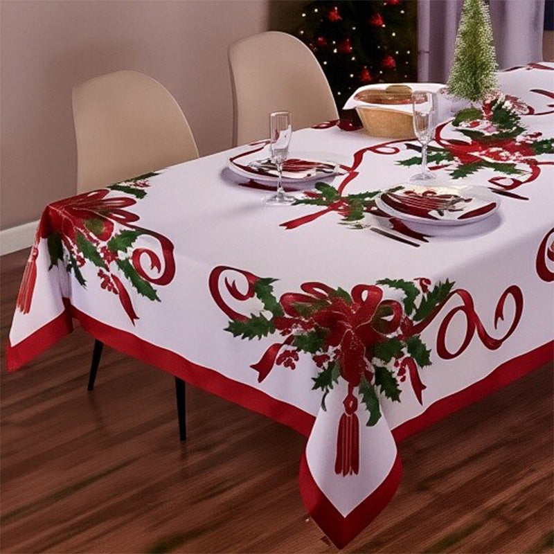 🦌Vidám, klasszikus karácsonyi asztalterítő🎄🎁