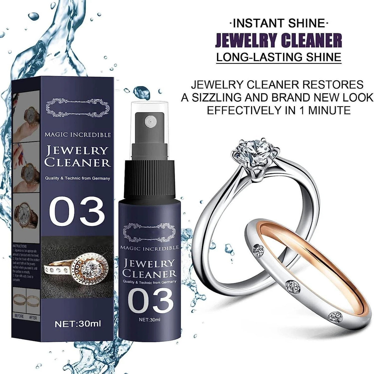 🤩 Ékszer tisztító spray - Restore Shine ✨