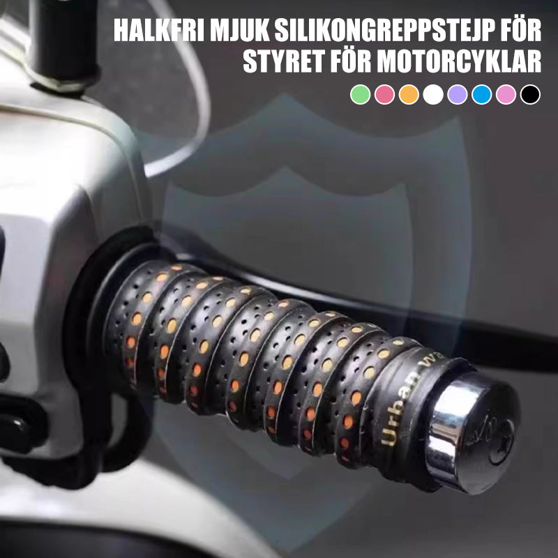 Csúszásgátló puha szilikon szalag motorkerékpár kormányra