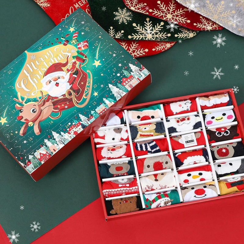 🎄🎁Karácsonyi zokni adventi naptár🧦