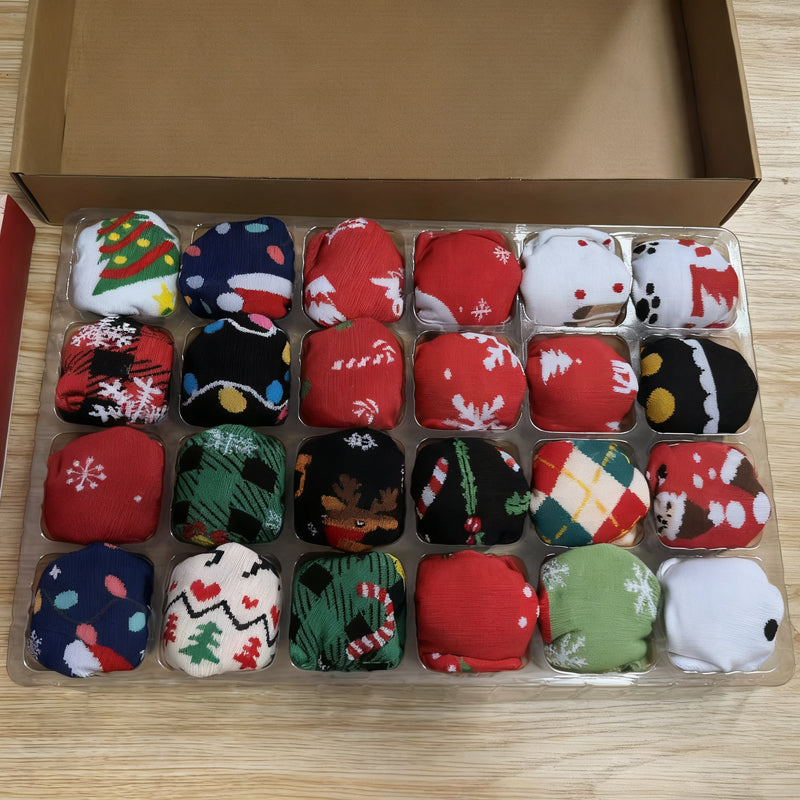 🎄🎁Karácsonyi zokni adventi naptár🧦