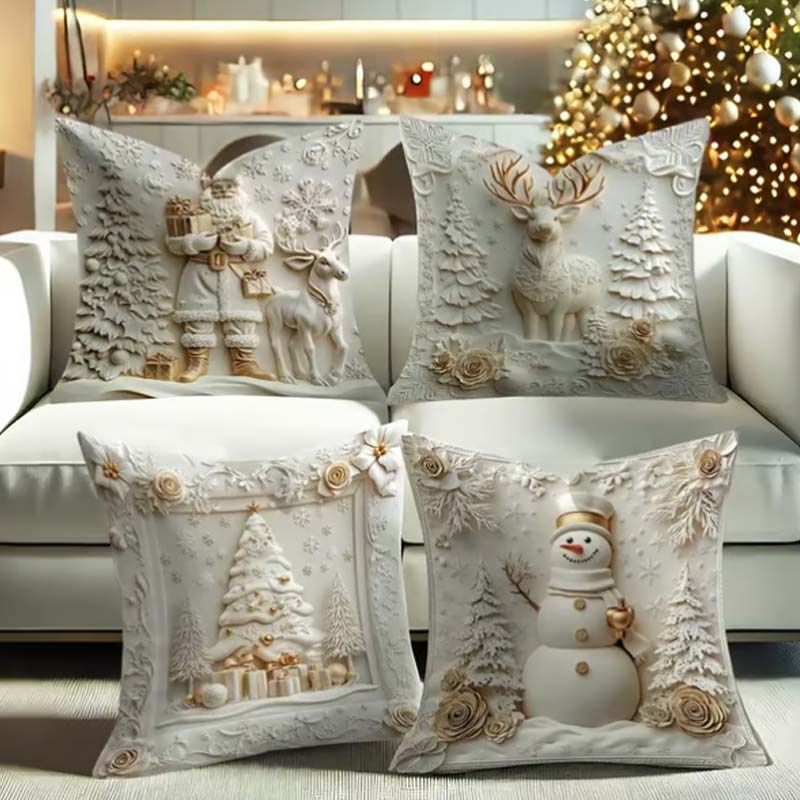 🎄Elegáns karácsonyi párnahuzatok