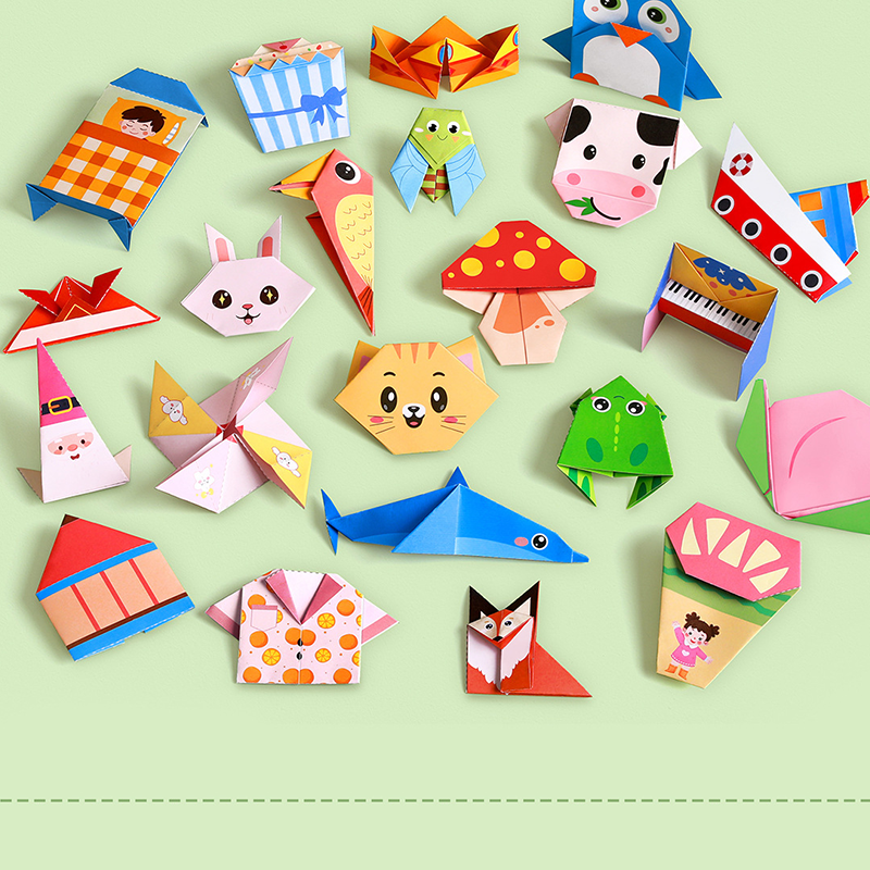 📚 Gyerek origami könyv — 30 origami minta!