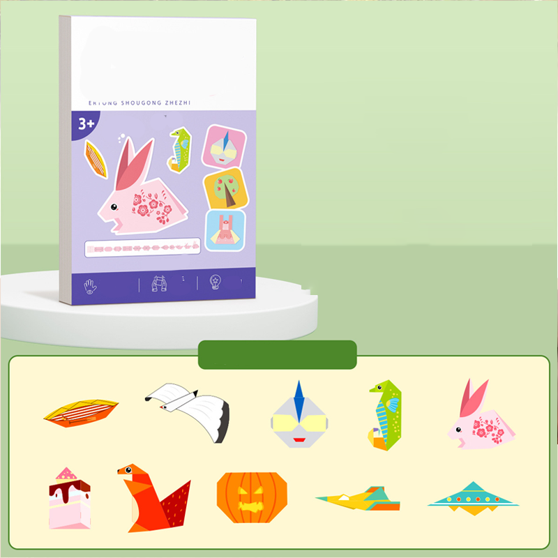 📚 Gyerek origami könyv — 30 origami minta!