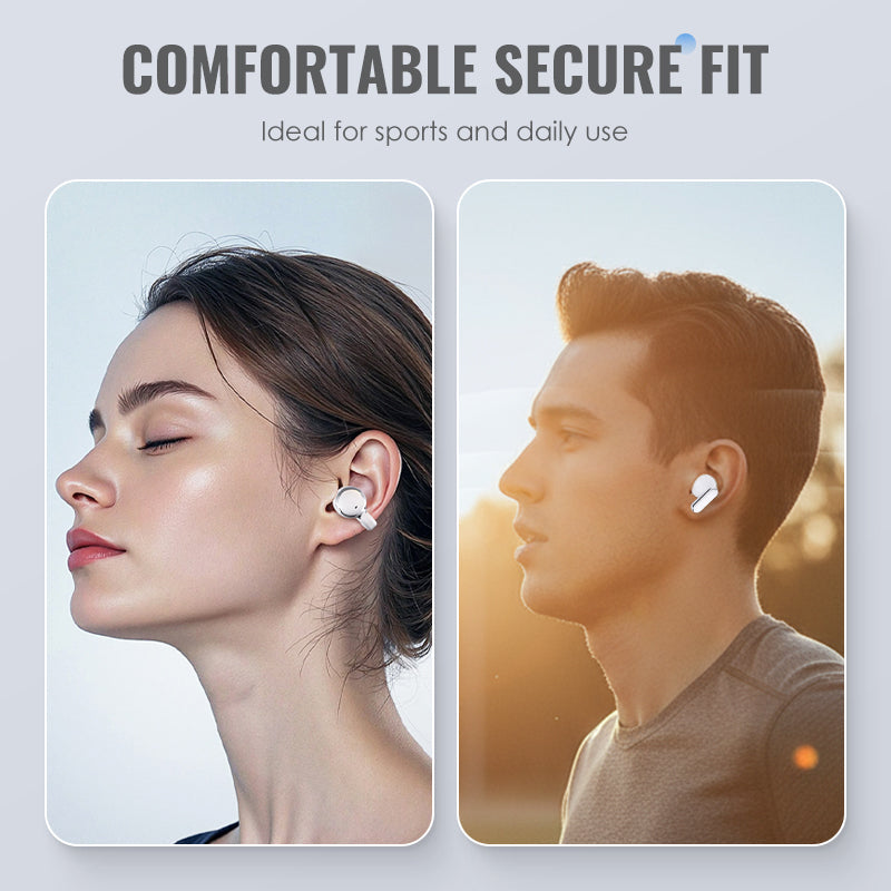 ✨ 4 az 1-ben vezeték nélküli Bluetooth fejhallgató! 🎧Kettős fülhallgató a megosztott / váltott viseléshez, szórakozáshoz és ingázáshoz egyszerre!