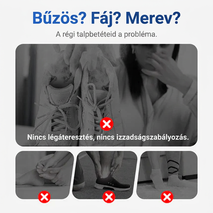 👟🦶Professzionális sporttalpbetét, amely ívelt talptámaszt és lengéscsillapítást biztosít