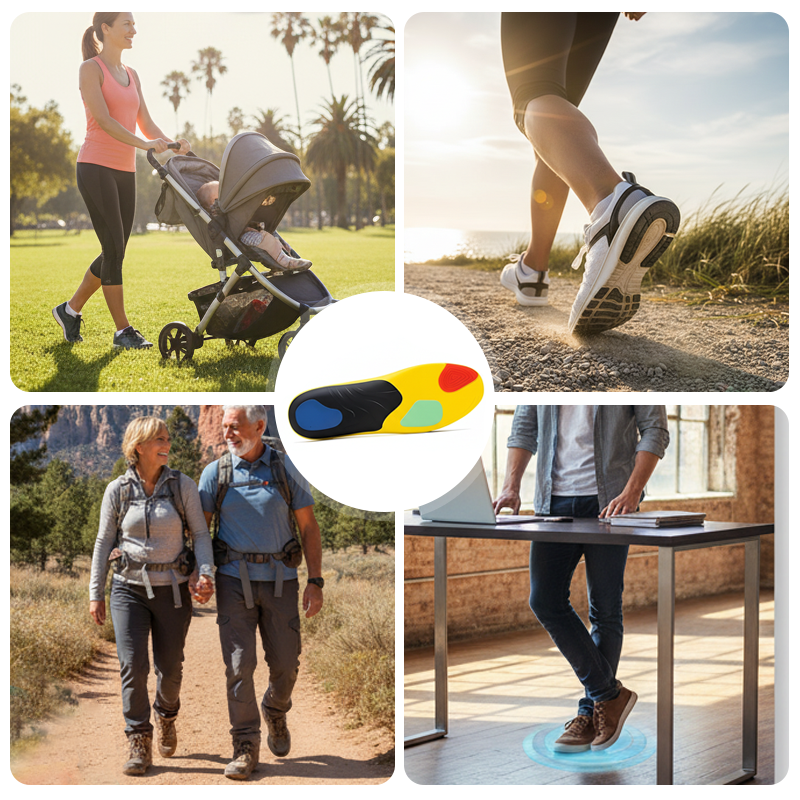 👟🦶Professzionális sporttalpbetét, amely ívelt talptámaszt és lengéscsillapítást biztosít