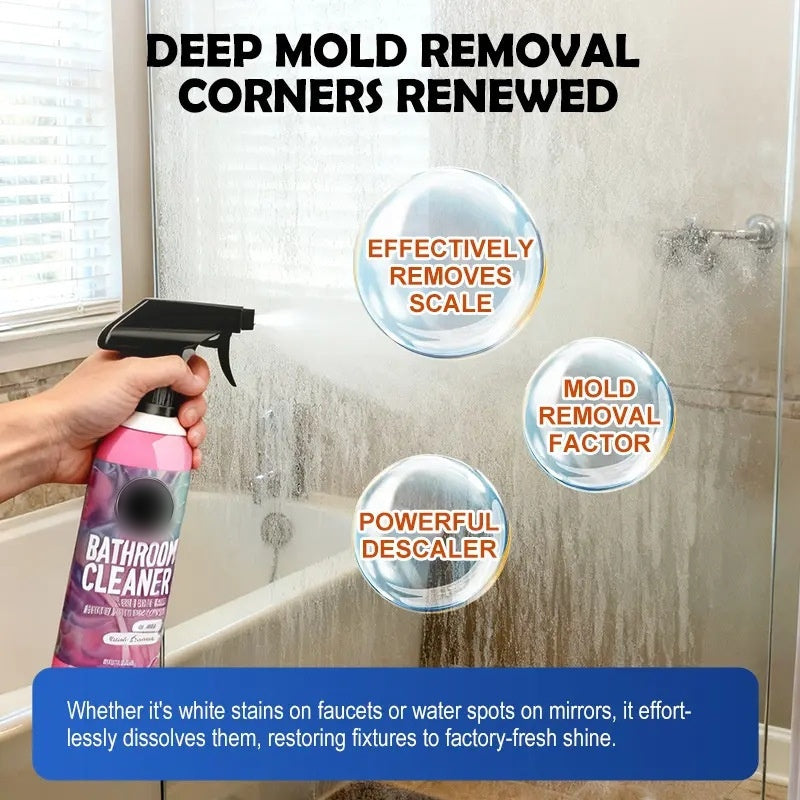 🛡️🦠 Többfelületes Fürdőszobai Tisztító Penész és Vízkő Ellen 🛁✨