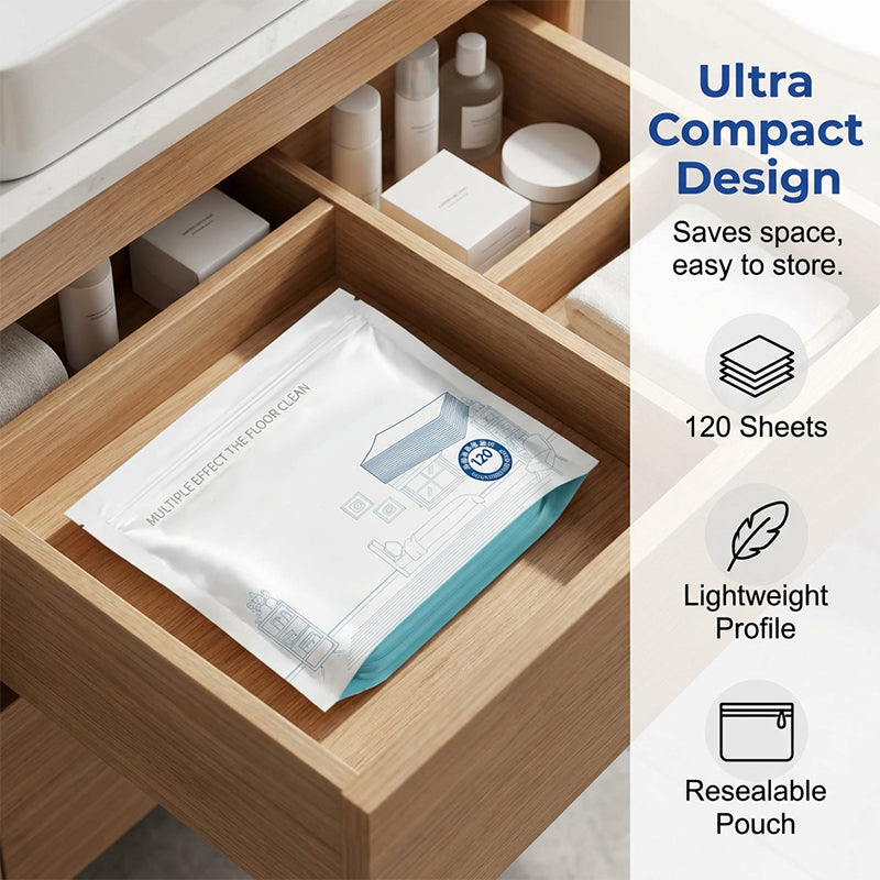 Vízben oldódó padlótisztító csíkok